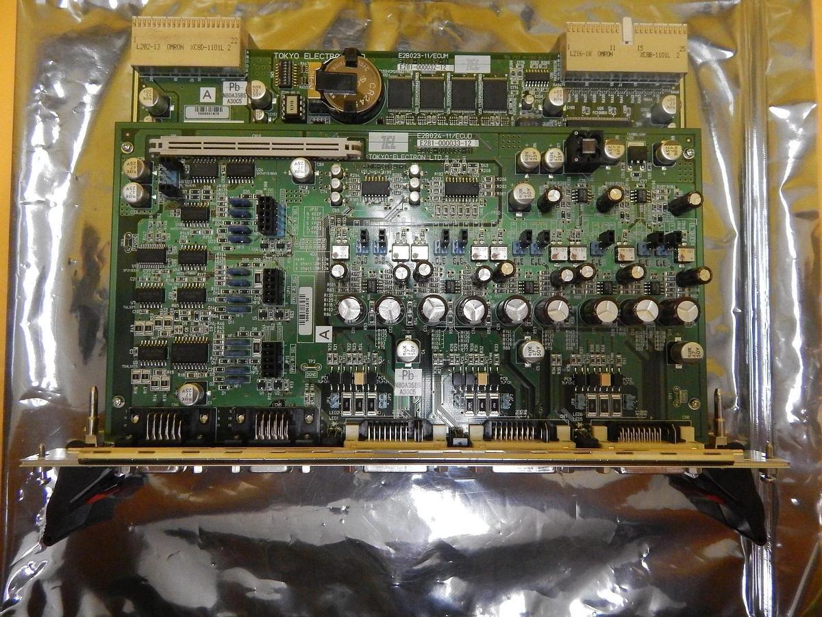 Used TEL Tokyo Electron E244-000053-11 CPU VME PCB Card E2B023/ECU T-3044SS Used
