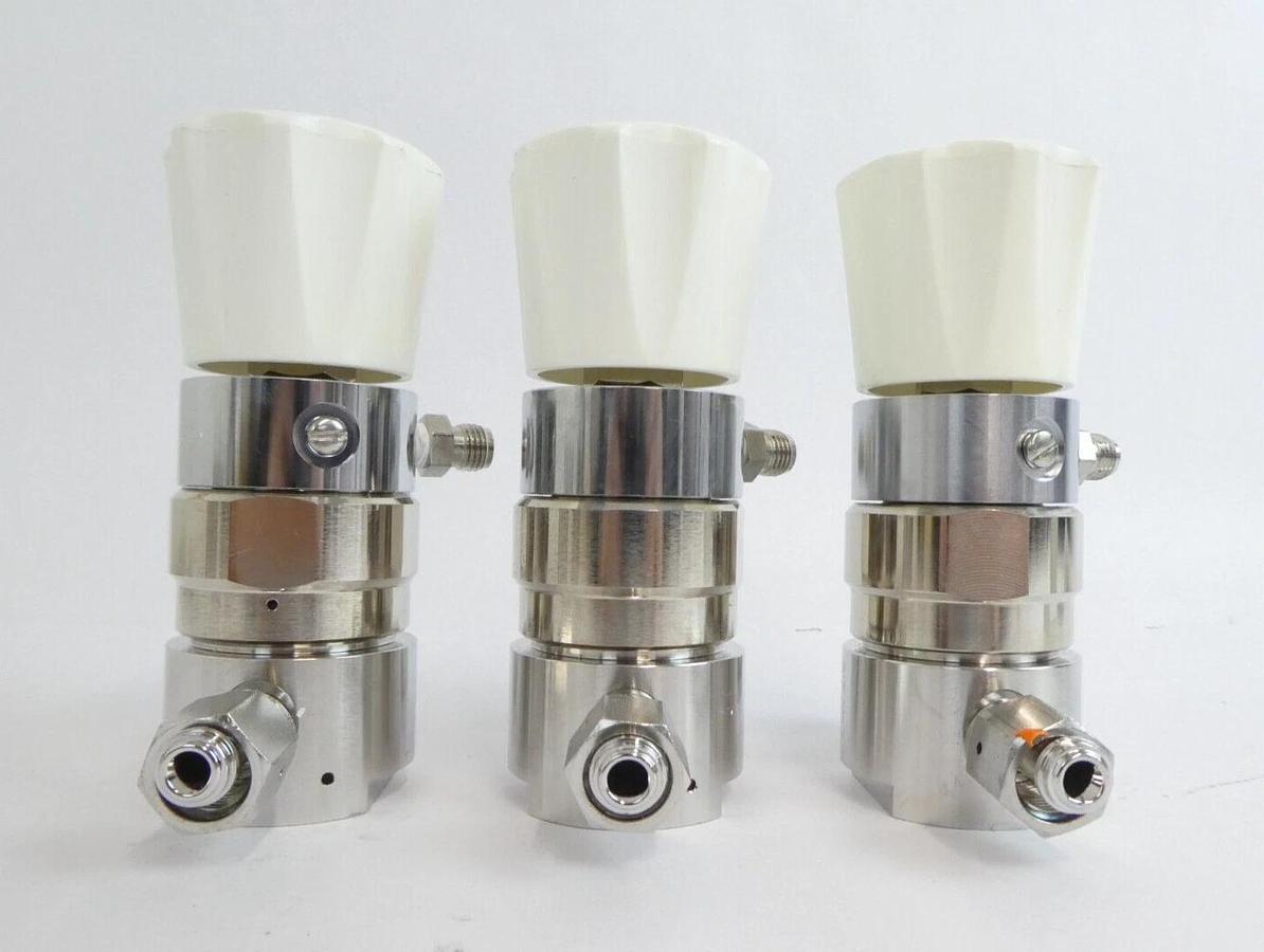 Used Tescom 74-2460KRH10 Manual Diaphragm Regulator Valve Reseller Lot of 6 Working