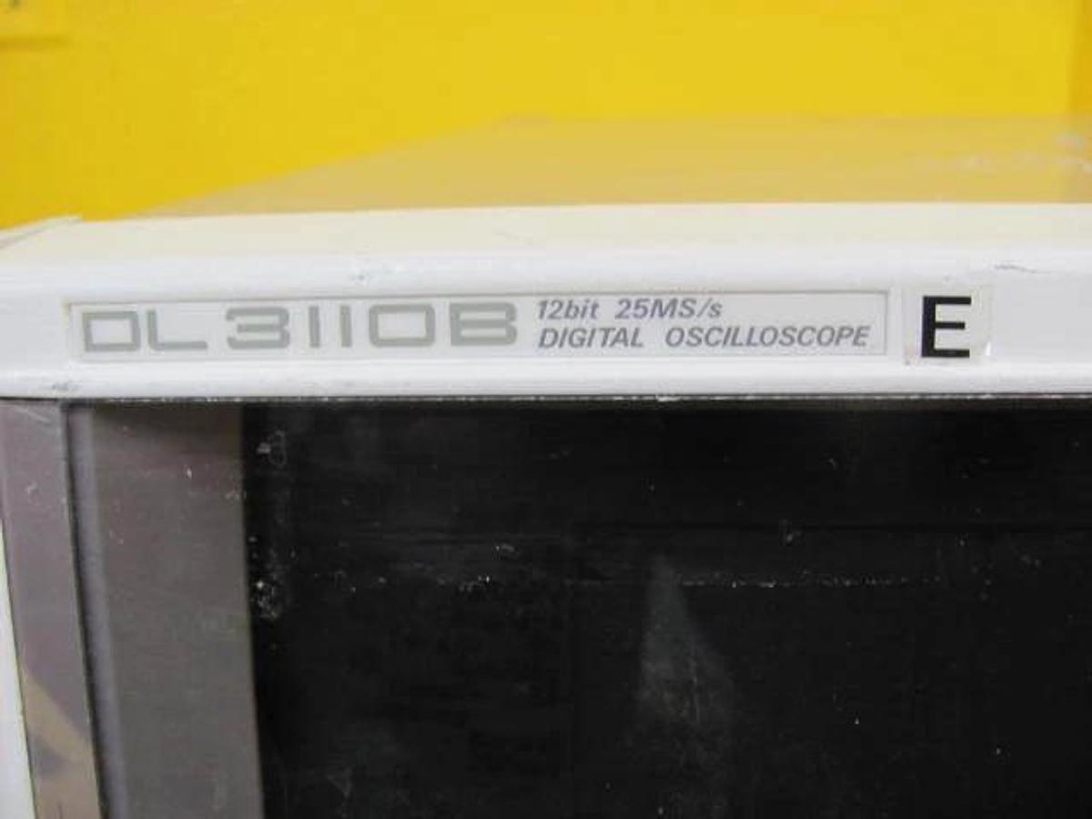 Used Yokogawa DL3110B 12bit 25MS/s Digital Oscilloscope 7003-10 Working