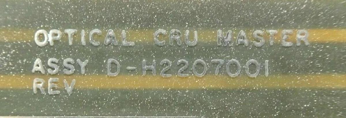 Varian Semiconductor VSEA H2207001 Optical CRU Master PCB Rev. F New Surplus