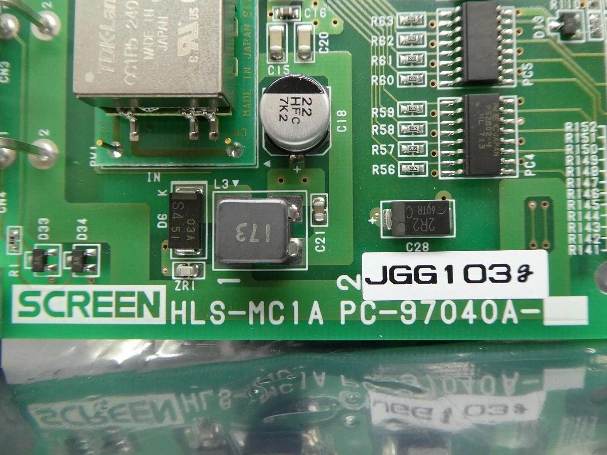Used DNS Dainippon Screen HLS-MC1A Network Control Board PCB PC-97040A Used Working