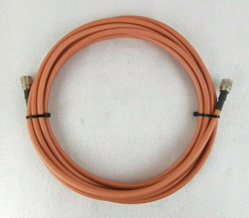 Used Times Microwave Systems 68999 RF Cable 24 Foot Ulvac Enviro II Working Surplus