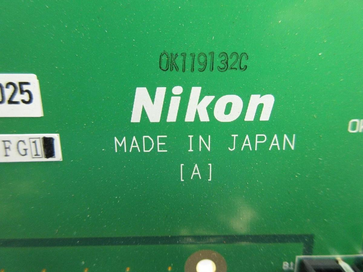 Used Nikon Precision 4S025-374 Relay Interface Board PCB X8RSSB_RUB NSR Working