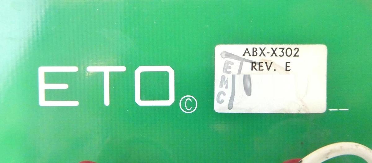 Used ETO Ehrhorn Technological ABX-X302-R Generator Diode Board PCB AMAT Working