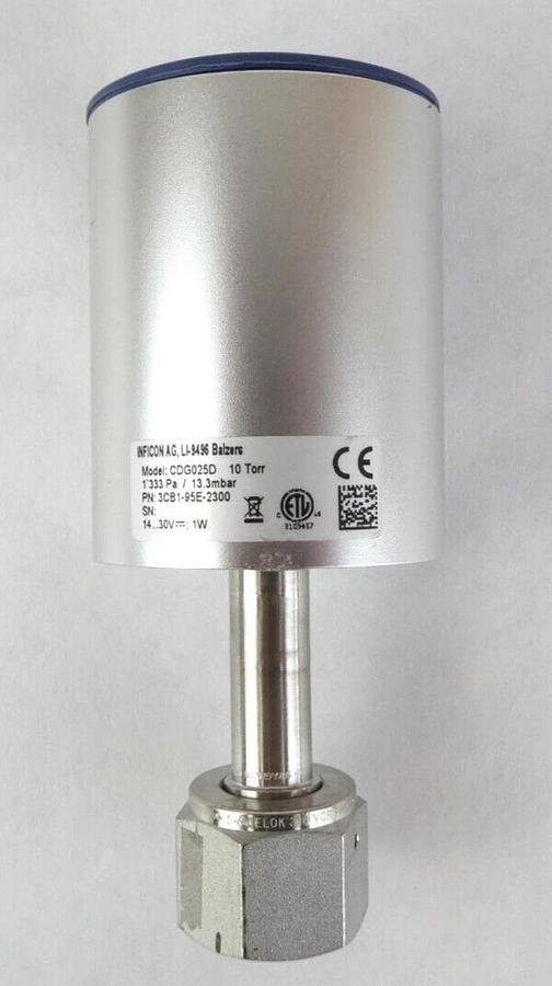 Used Inficon 3CB1-F5E-2300 Capacitance Diaphragm Gauge CDG025D Lot of 4 Working Spare