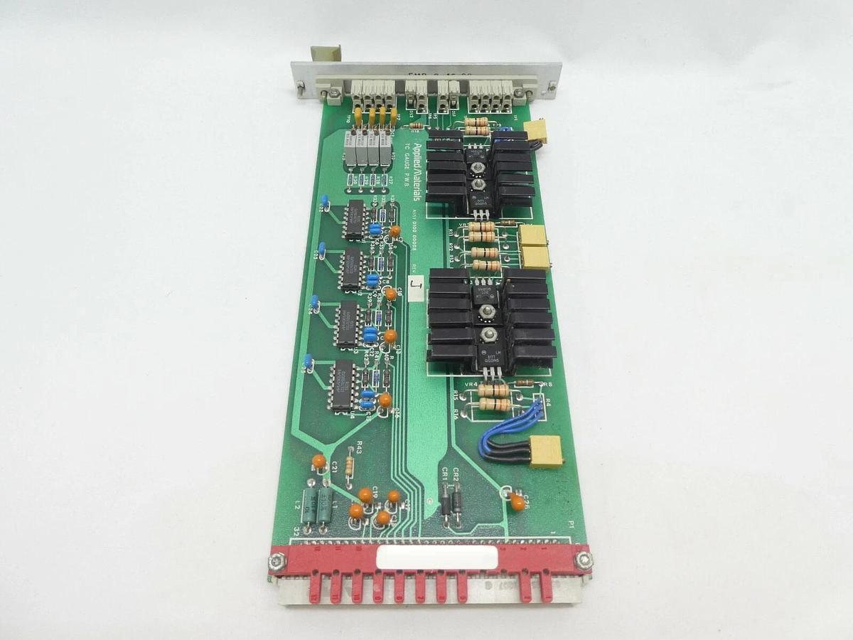 Used AMAT Applied Materials 0100-00008 TC Gauge P.W.B. PCB Card P5000 Working