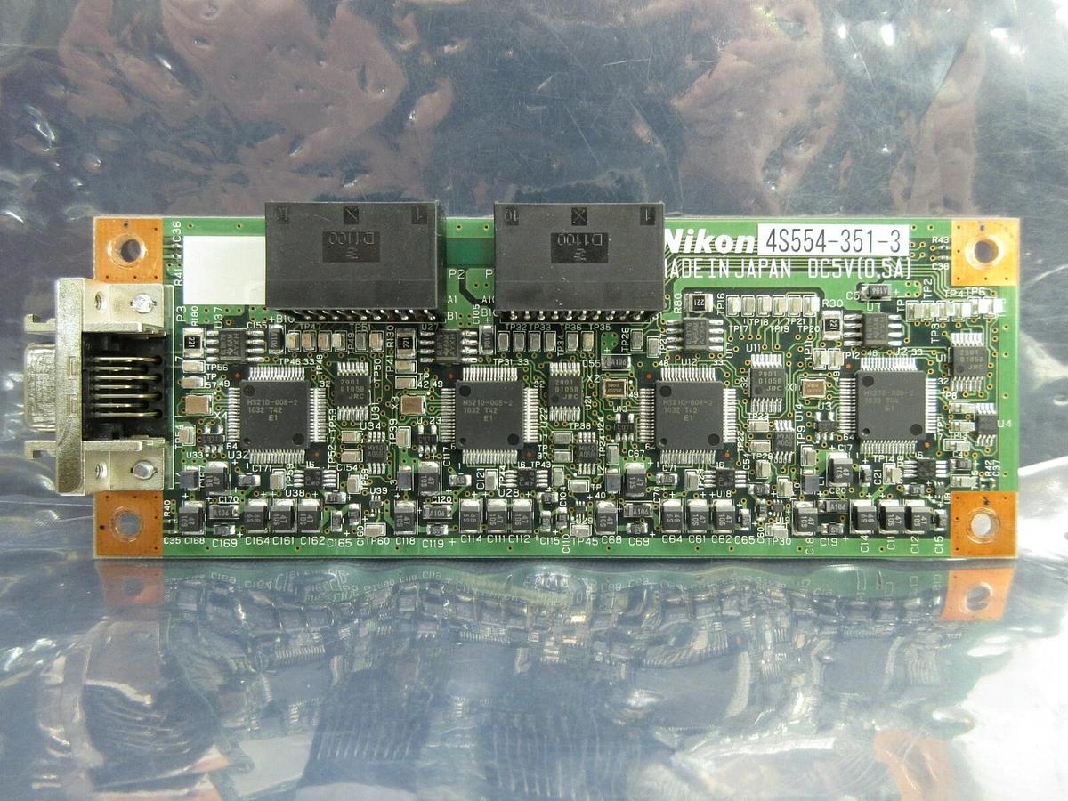 Used Nikon 4S554-351-3 Processor Board PCB AFU-S40-S10-4CT-N01 NSR-S620D Used Working