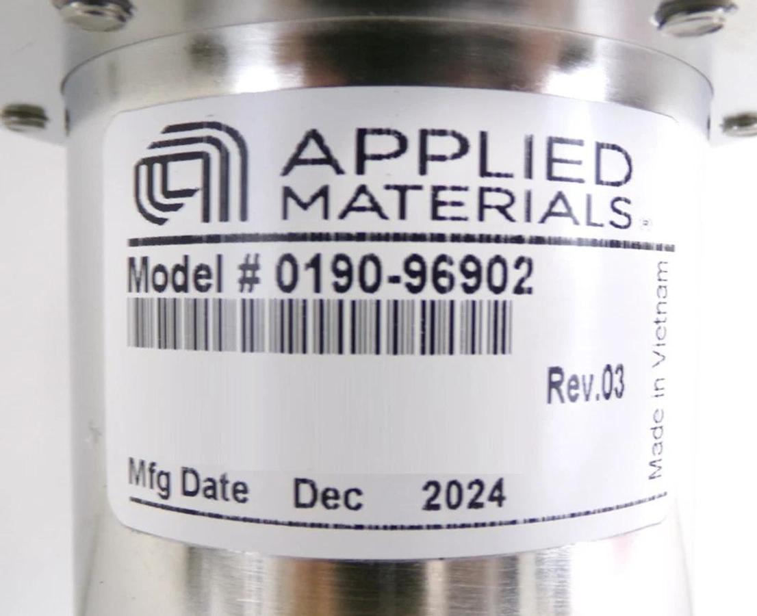 Used AMAT Applied Materials 0190-96902 Pneumatic Angle Valve Working