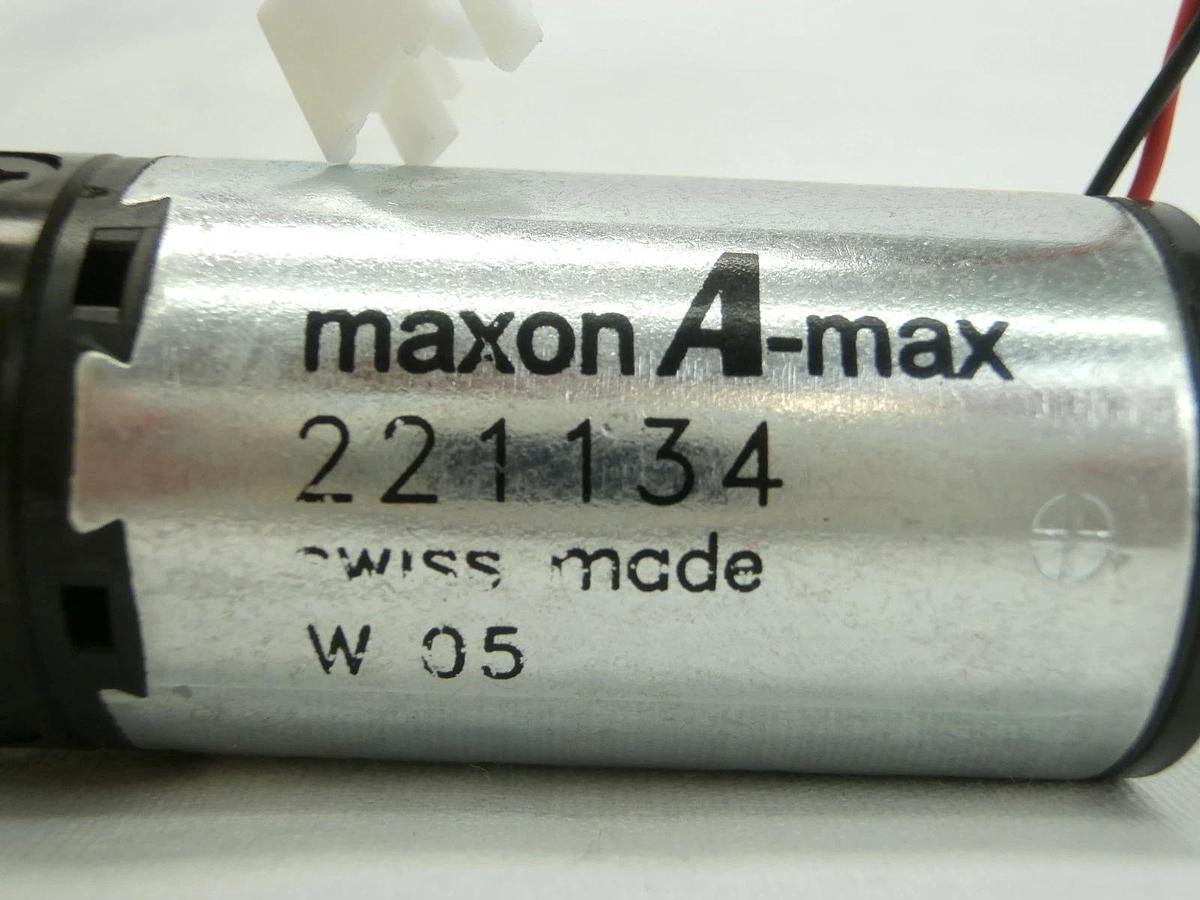 Used Maxon 221134 A-max Motor Gear Head GP026A037-0010BA00A 4601 Shinko VHT5-1-1 Used