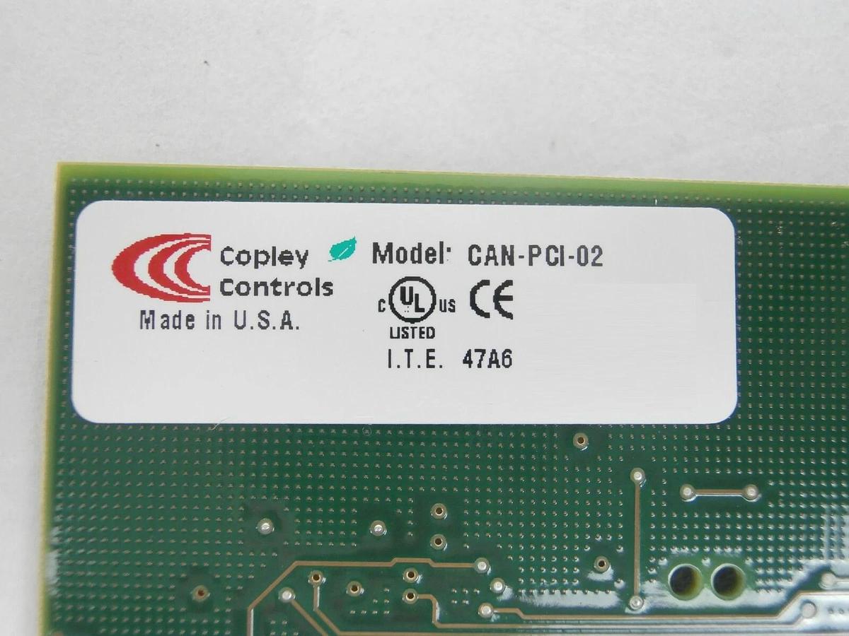 Used Copley Controls 07-01156-000 CAN Interface PCB Card CAN-PCI-02 Rev. B Working