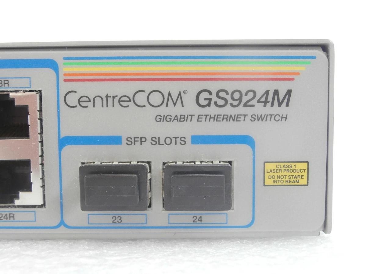 Used Allied Telesis CentreCOM GS924M GS900M Copper Series Advantest T2000 Working