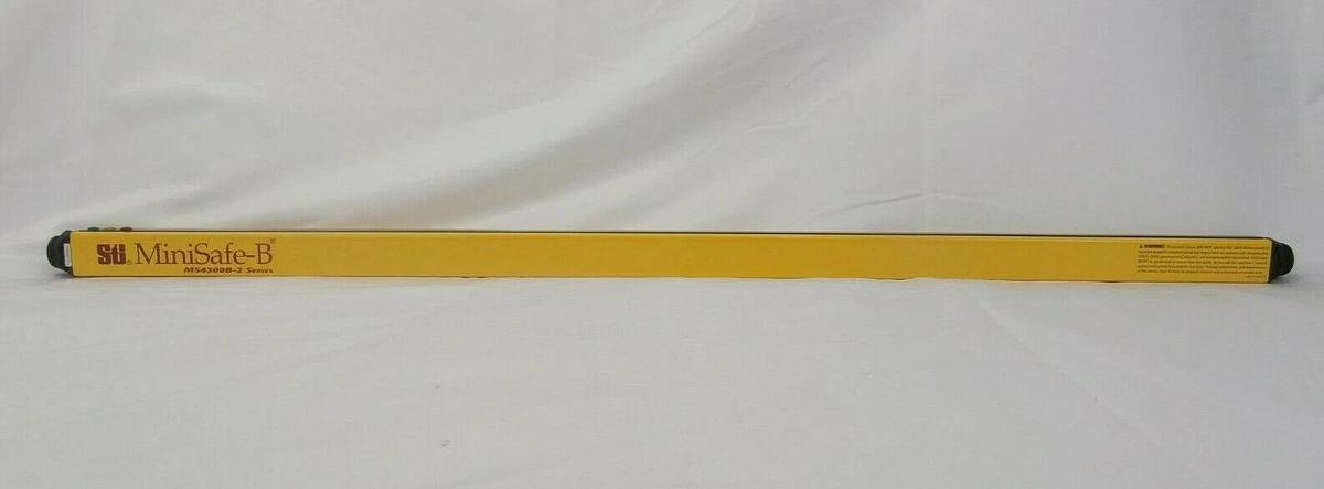 Used Sti MS4332B-2 Light Curtain Transmitter and Receiver Set of 2 MS4300B-2 Working