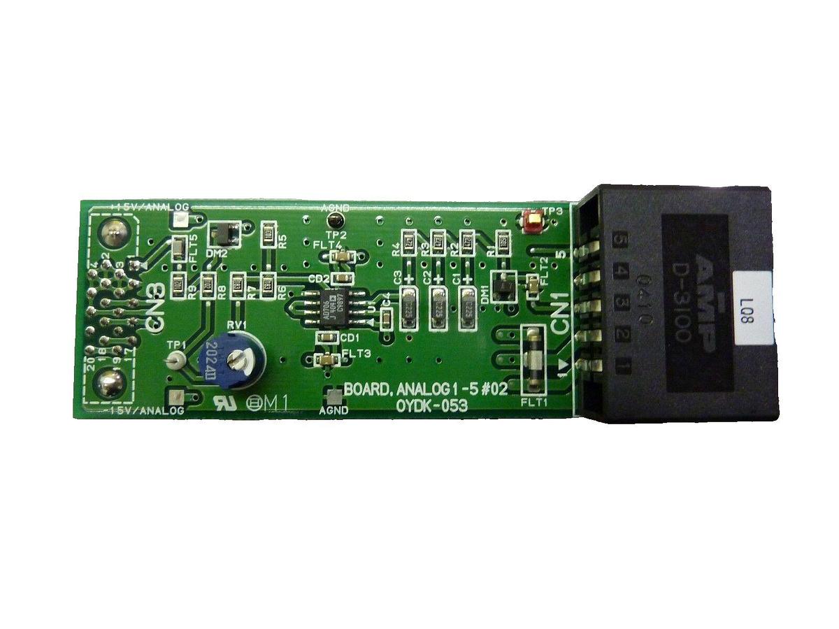 Used TEL Tokyo Electron OYDK-053 ANALOG 1-5 #02 PCB Board Lithius Clean Track Working