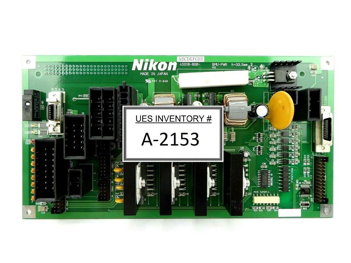 Used Nikon 4S018-808 BMU-PWR Power Control Board PCB NSR System Working Spare
