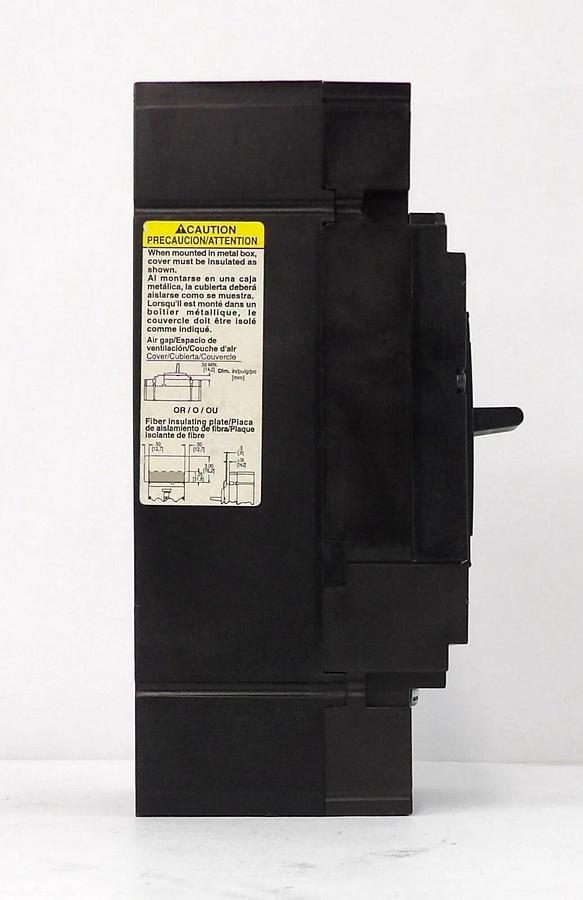 Used Square D JDF36225UK 3-Pole Circuit Breaker PowerPact JD 250 Working Surplus