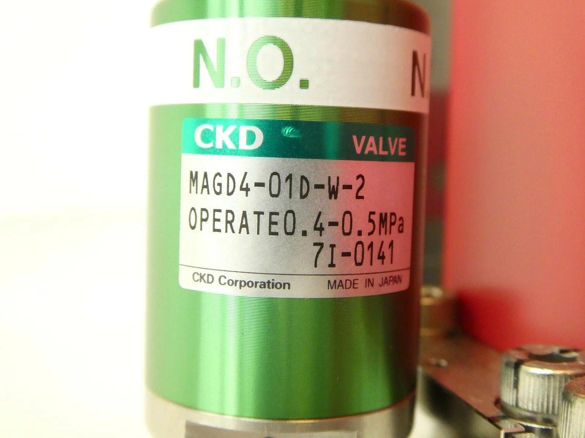 TEL Tokyo Electron Helium Manifold CKD IAGD4-TYLX1055-2 DCN1-3N Trias Working