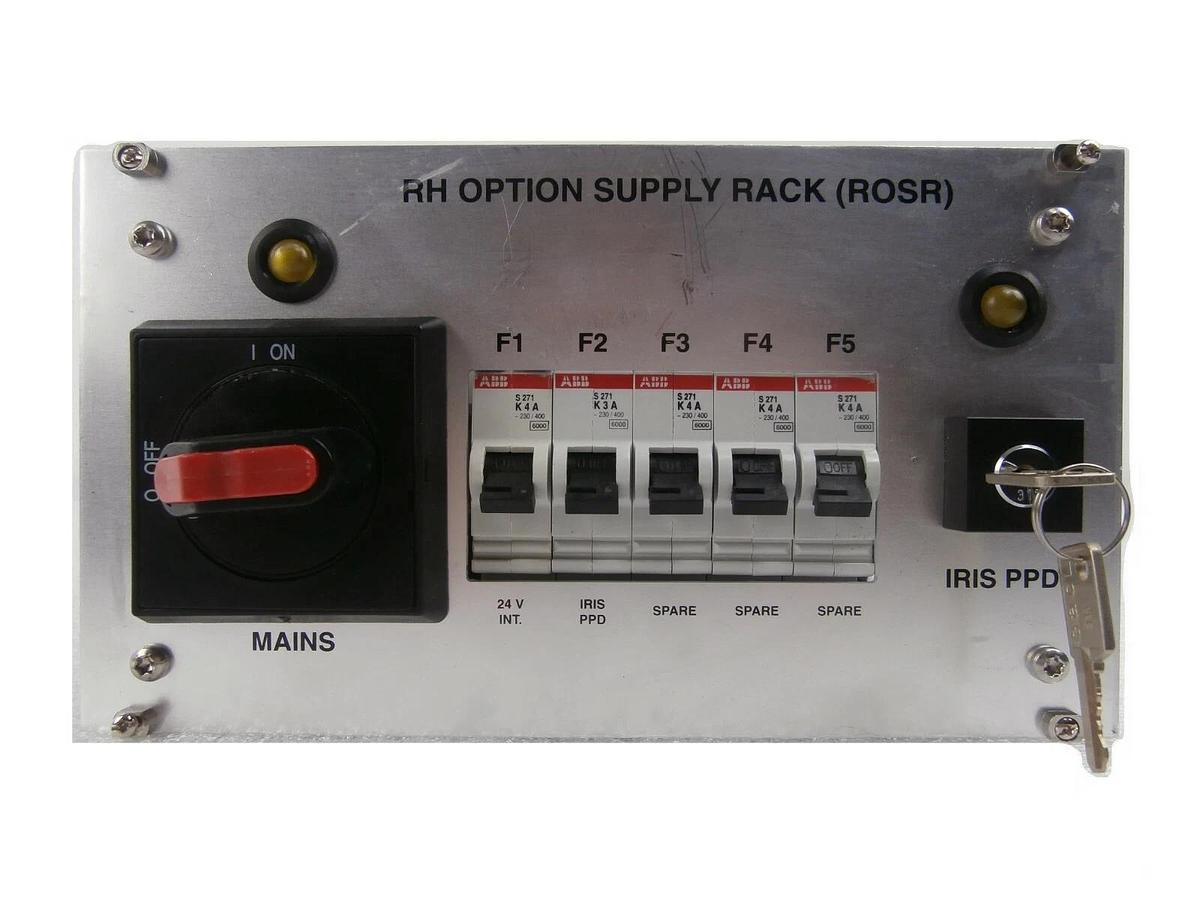 Used ASML RH Option Supply Rack (ROSR) Mains Power Control PILZ PNOZ11 Working Spare
