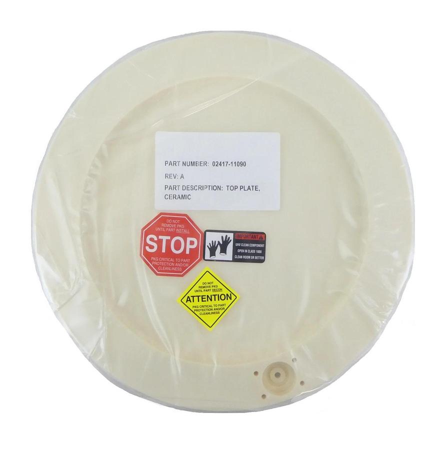 Lam Research 02417-11090 Ceramic Top Plate New Surplus