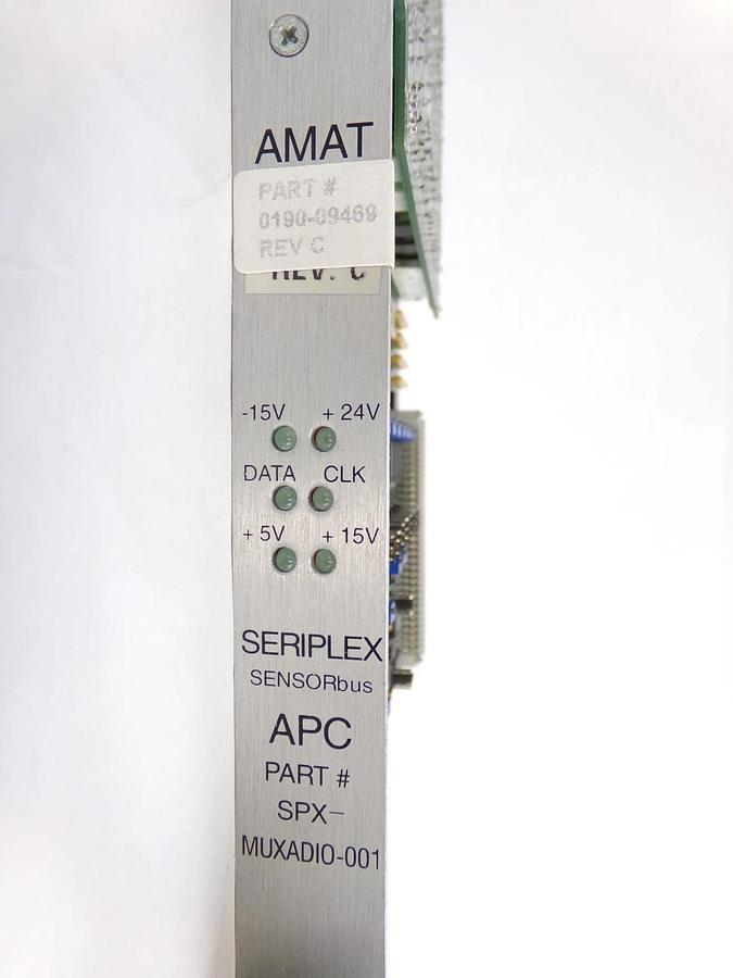 Used AMAT Applied Materials 0190-09469 APC Seriplex PCB Card SPX-MUXADIO-001 Untested