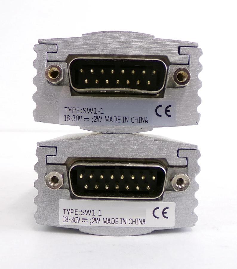 Used Ulvac SW1-1 Pirani Gauge SW1 G-Tran Series Reseller Lot of 5 Working Surplus