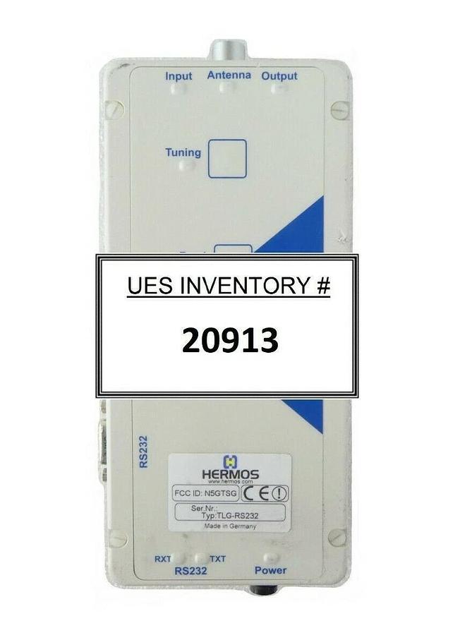 Used Hermos TLG-T1-AMAT-R1 Transponder Reader ASC-I1 TLG-RS232 Brooks AMAT Working