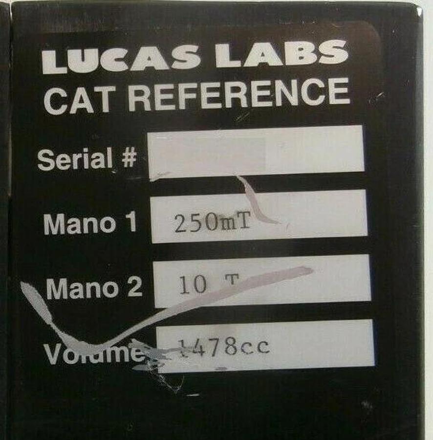 Used Lucas Labs OVDS-7010 CAT Reference Module 250mT 10T 1478cc Working Surplus