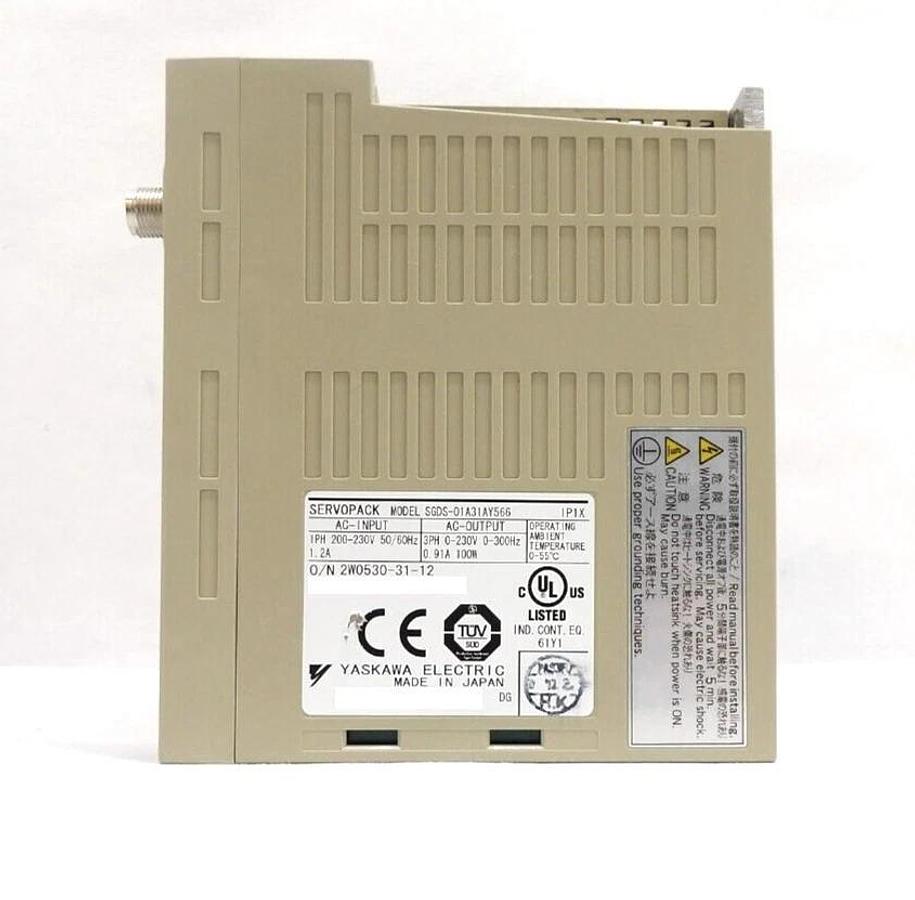 Used Yaskawa Electric SGDS-01A31AY566 Servo Driver SERVOPACK Lot of 2 Working