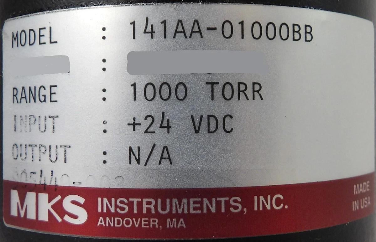 Used MKS Instruments 141AA 241AA Baratron Vacuum Switch Reseller Lot of 2 Working