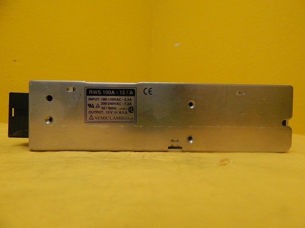 Used Nemic-Lambda RWS100A-12/A Compact Power Supply RWS 100A Used Working
