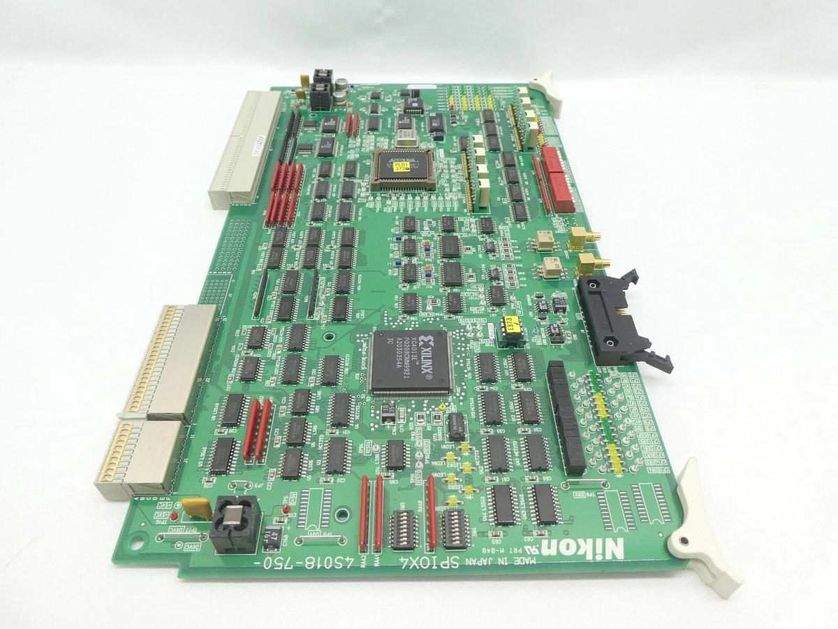 Used Nikon 4S018-750 I/O PCB Card SPIOX4 4S700-994 4S700-995 NSR Series Working Spare