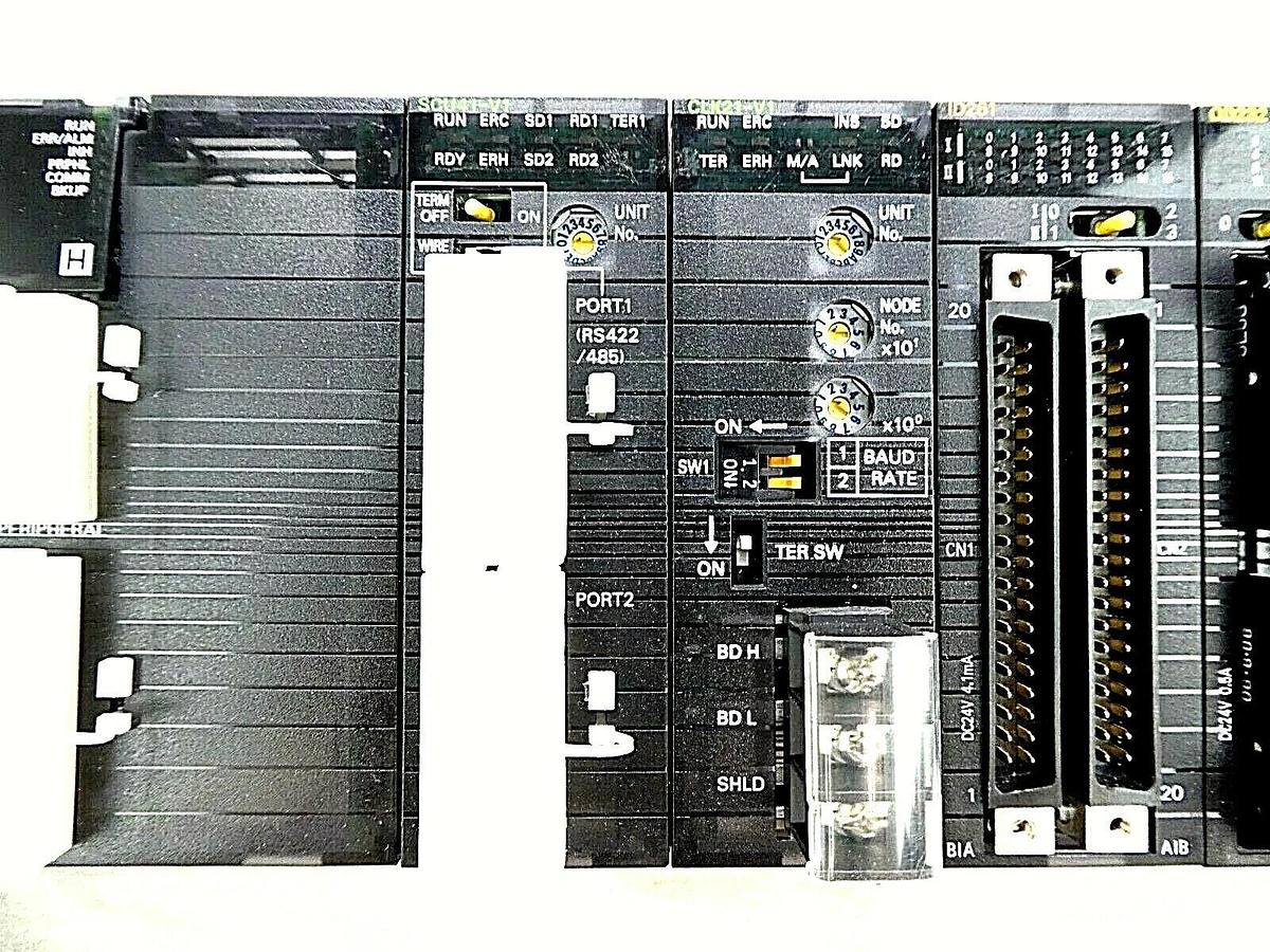 Used Omron CJ1G-CPU44H Programmable Logic Controller PLC TEL Trias Working Surplus