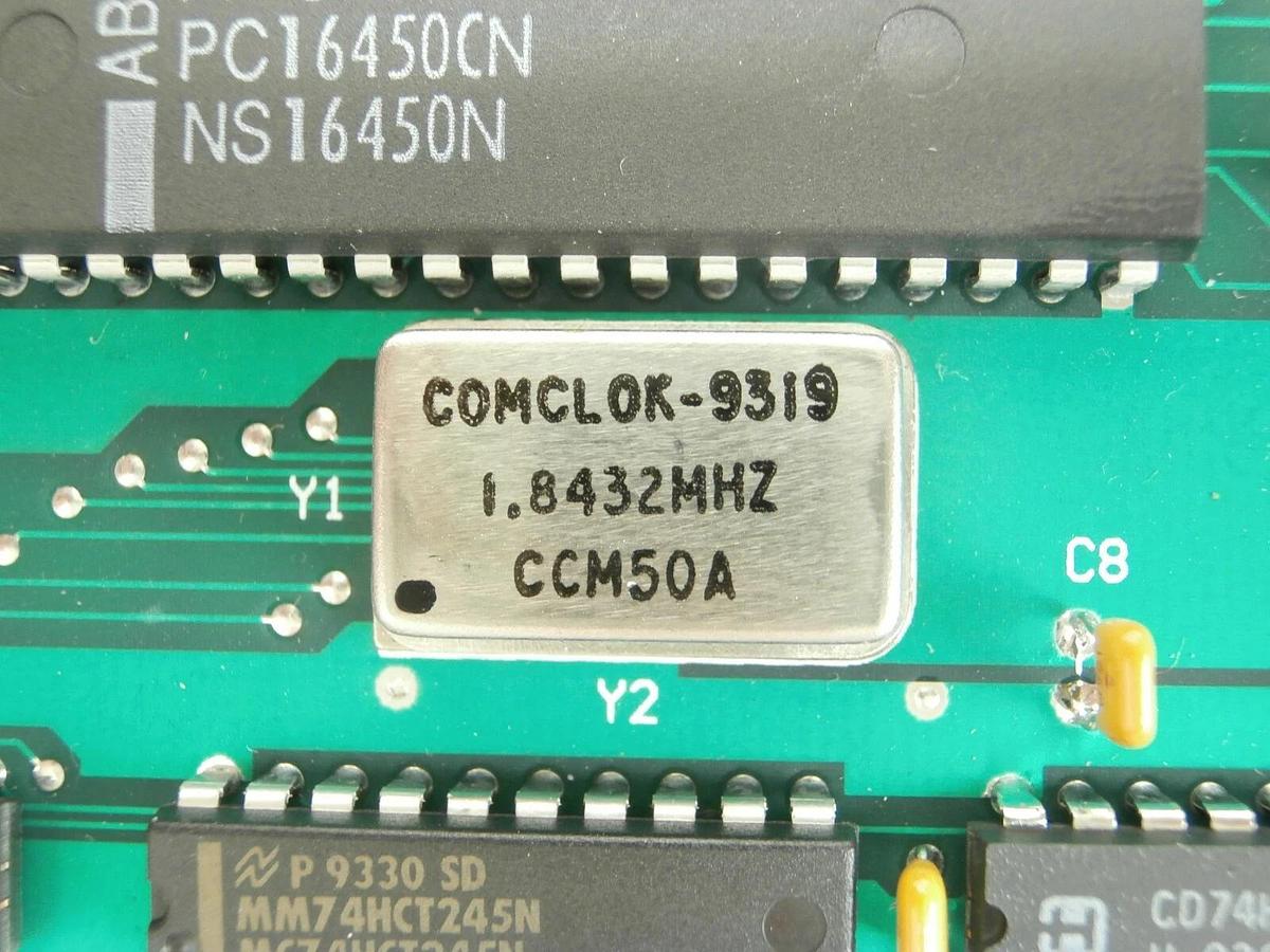 Used SVG Silicon Valley Group 99-80203-01 RS422 Communications PCB Rev. H 90S Spare
