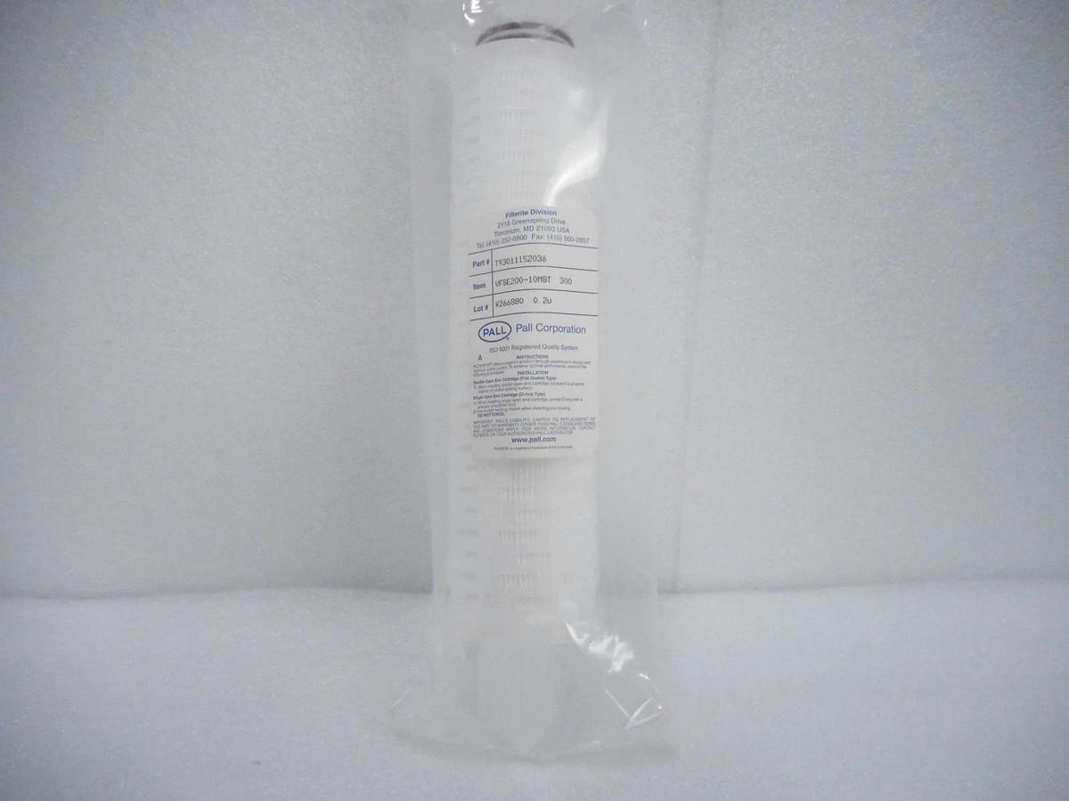Pall T93011152036 Filter VFSE200-10MBT 300 0.2µm Reseller Lot of 7 New Surplus