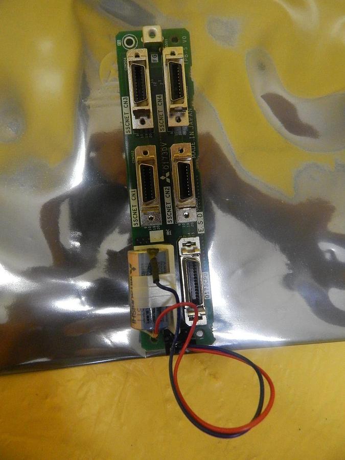 Used Mitsubishi Q173DV PLC SSCNET Channel Distribution PCB TEL PR300Z Used Working
