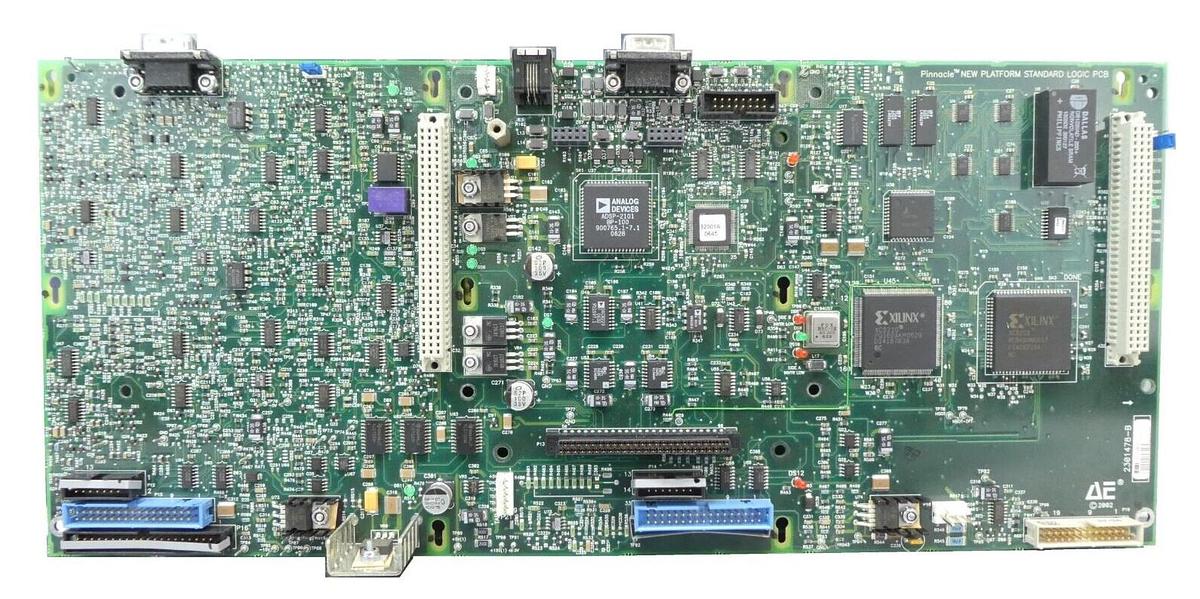 Used AE Advanced Energy 2301478-B Pinnacle Standard Logic PCB 1303394 Bent Pins As-Is
