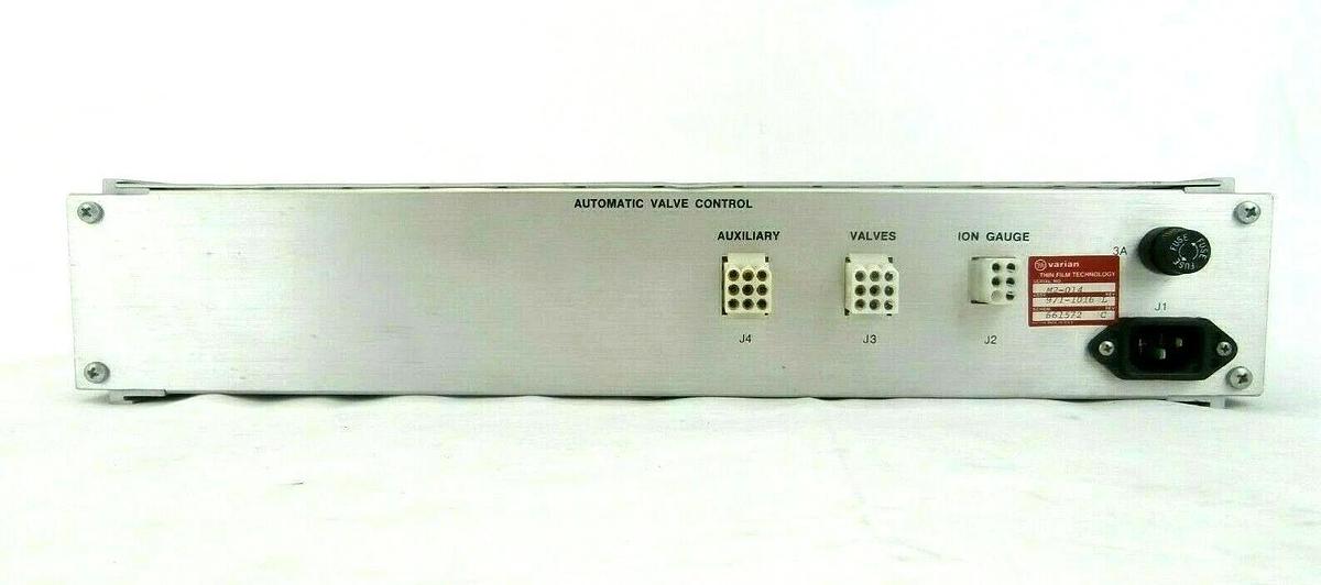 Used Varian 971-1016 M2-014 Vacuum Pump Automatic Valve Control Meter VSEA Working