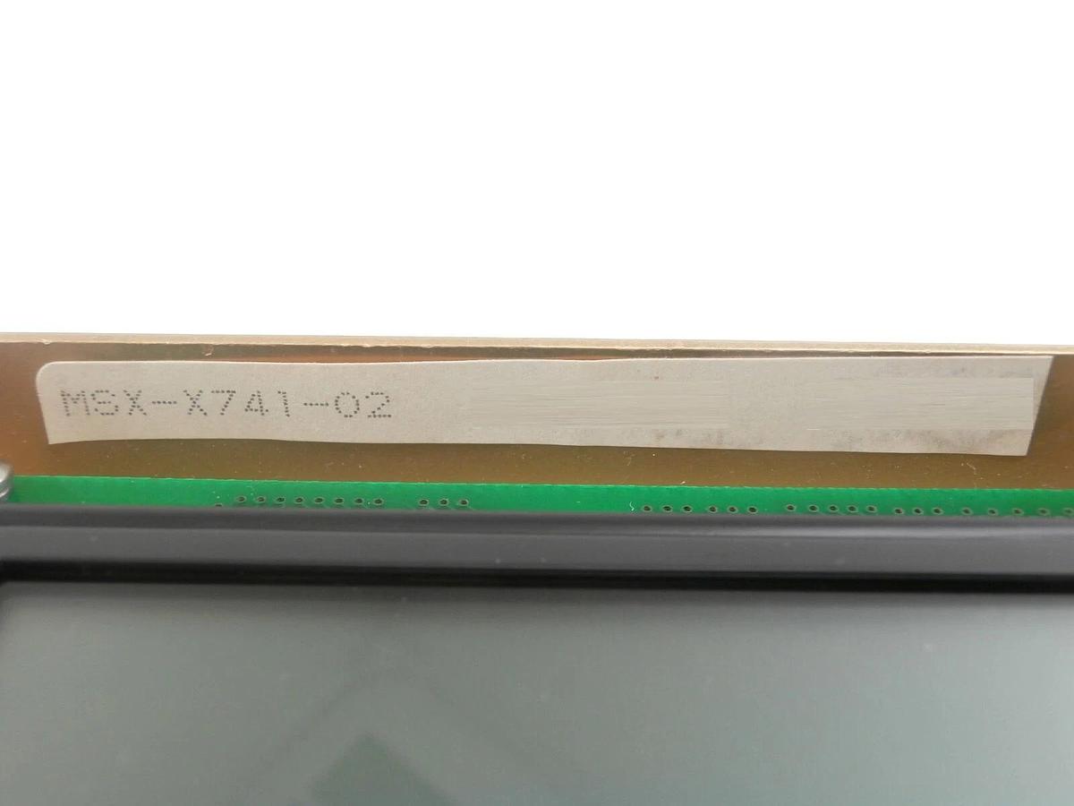 Used ETO Ehrhorn Technological Operations MSX-X741-02 Display Assembly PCB ABX-X247