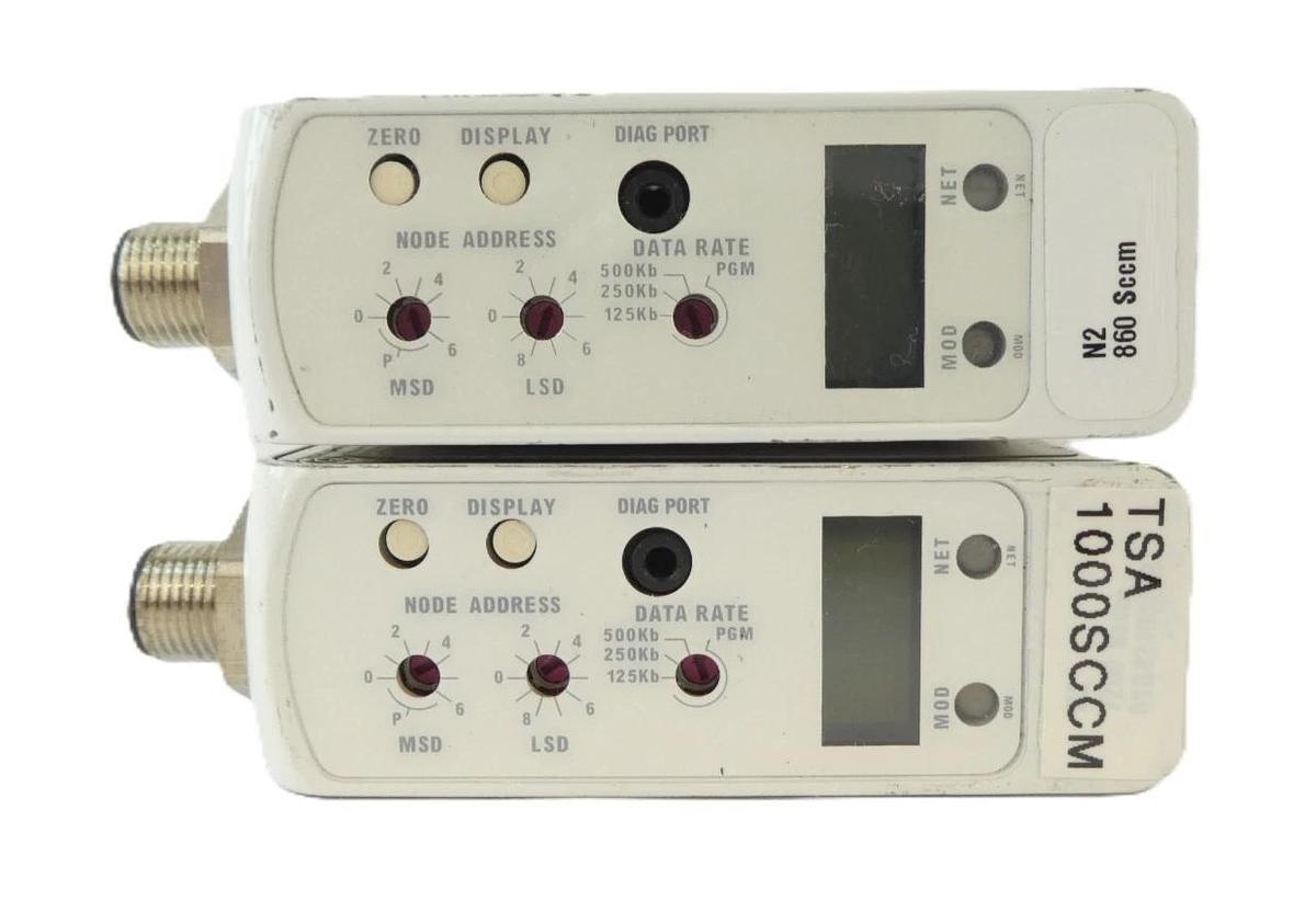Used Brooks Instrument GF125C Mass Flow Controller MFC Reseller Lot of 10 Working