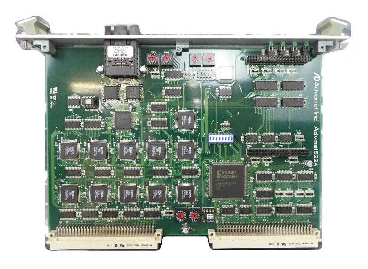 Used Advanet Advme1522A Fiber Optic Interface VMEbus PCB Card Advme 1522A Working