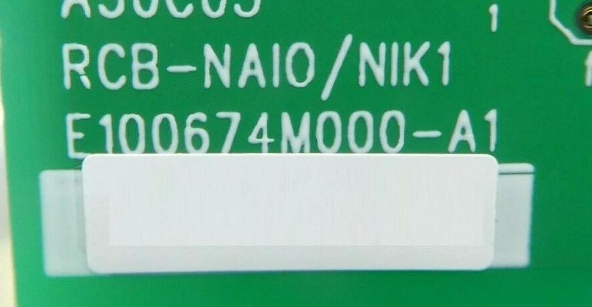 Used Nikon 4S019-408 Backplane PCB NAIO-BP-X6 E100674M000-A1 NSR FX-601F Working