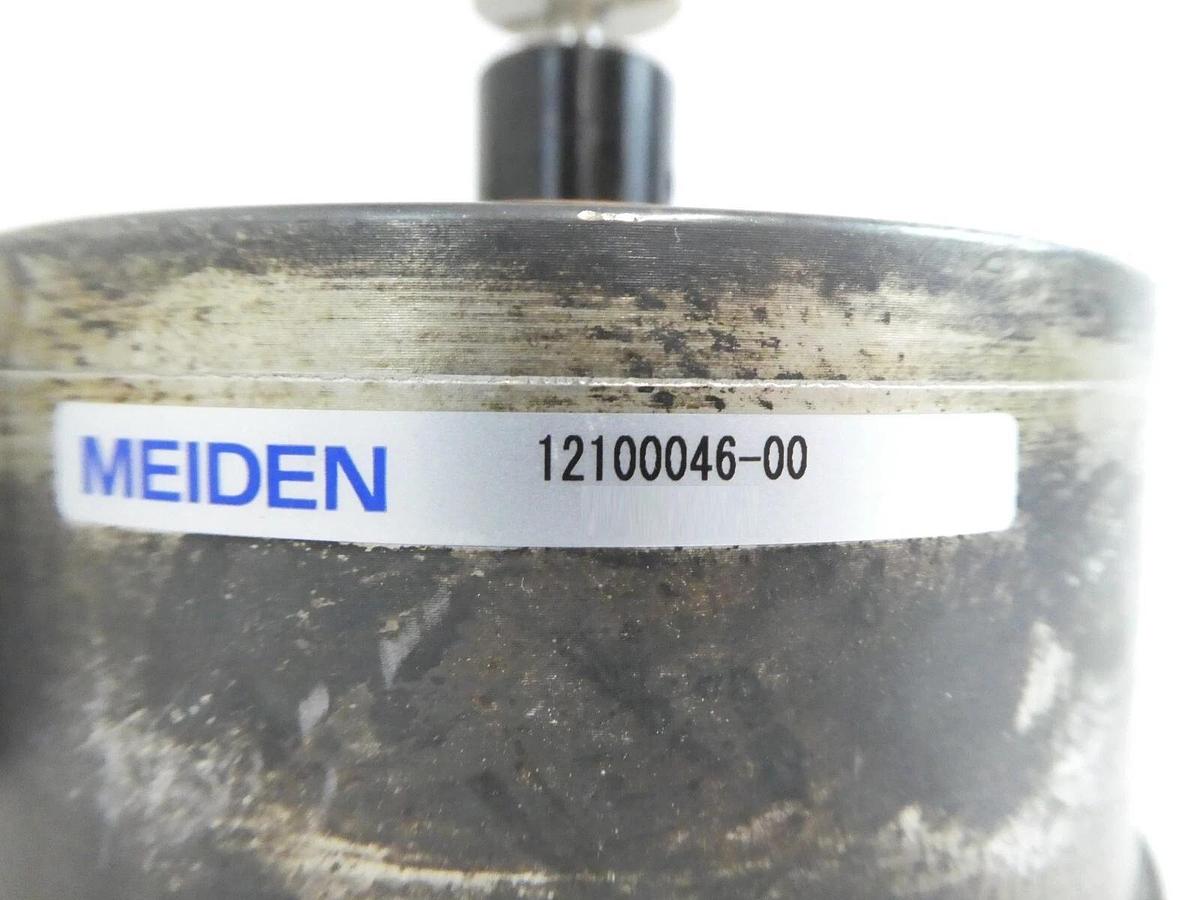 Used Meiden 12100046-00 12100044-00 Vacuum Variable Capacitor Lot of 2 Working