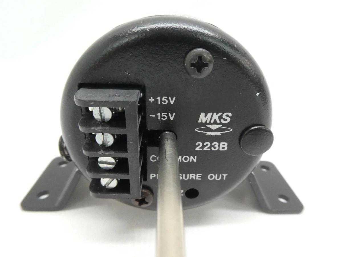 Used MKS Instruments 223BD-00001AABS Baratron Pressure Transducer Type 223B Working