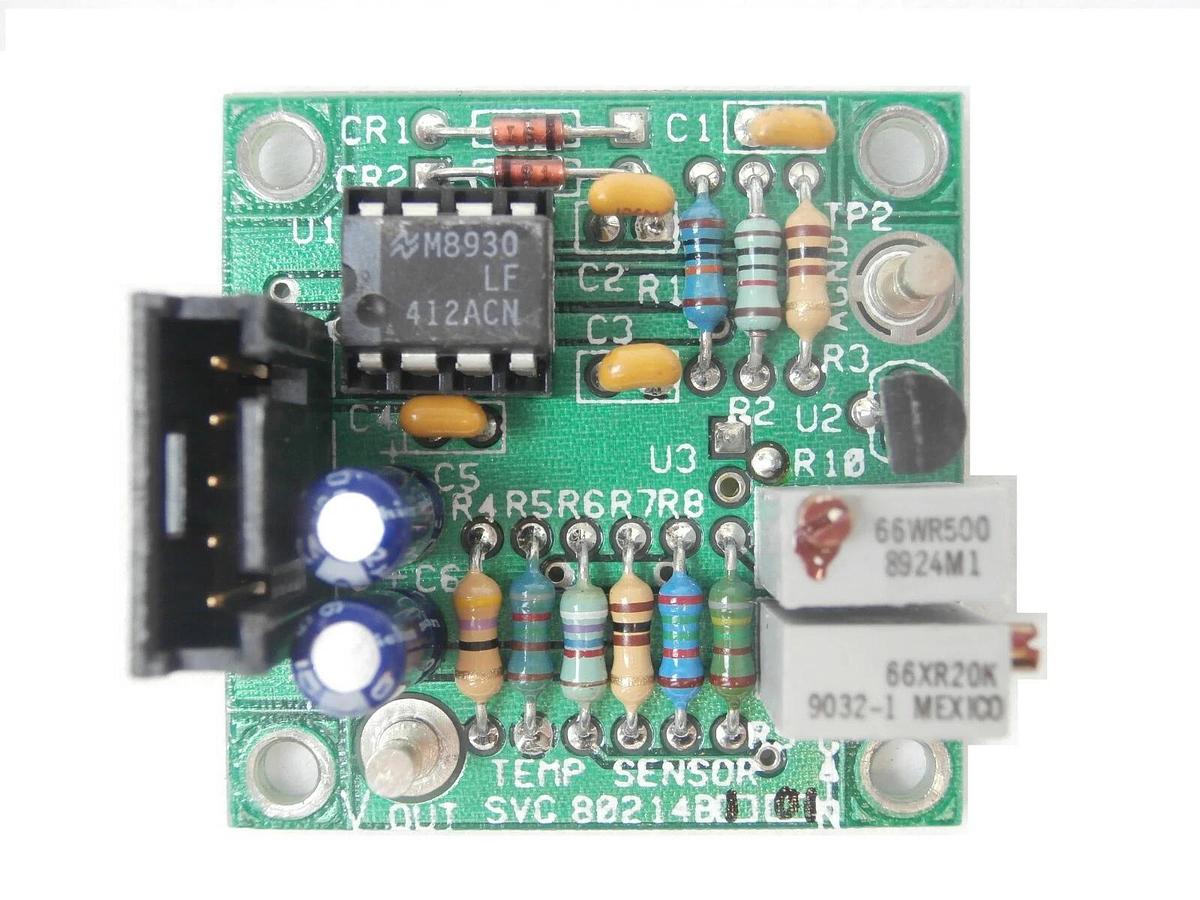 Used SVG Silicon Valley Group 80214B101 Temperature Sensor PCB 80214B 90S Working