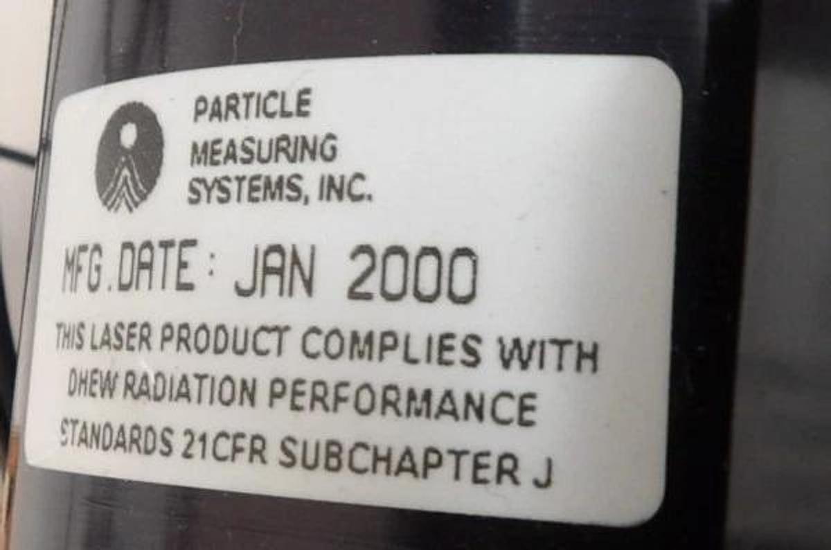 Used Particle Measuring Systems LB/1MA Particle Counter Micro Laser Turbo 110 Spare