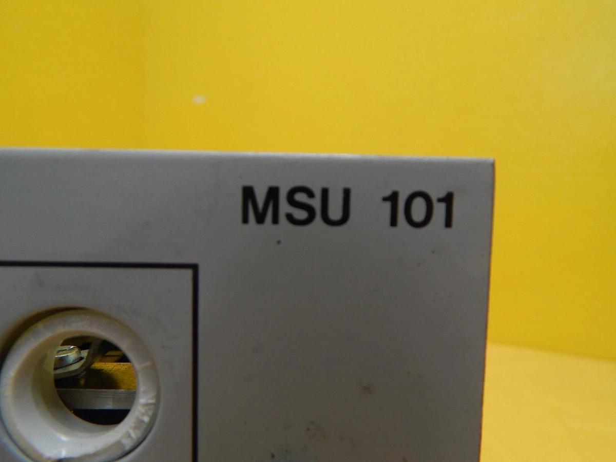 Used Balzers BG M52 000 Rack Mount Magnetron Switching Unit MSU 101 Used Working
