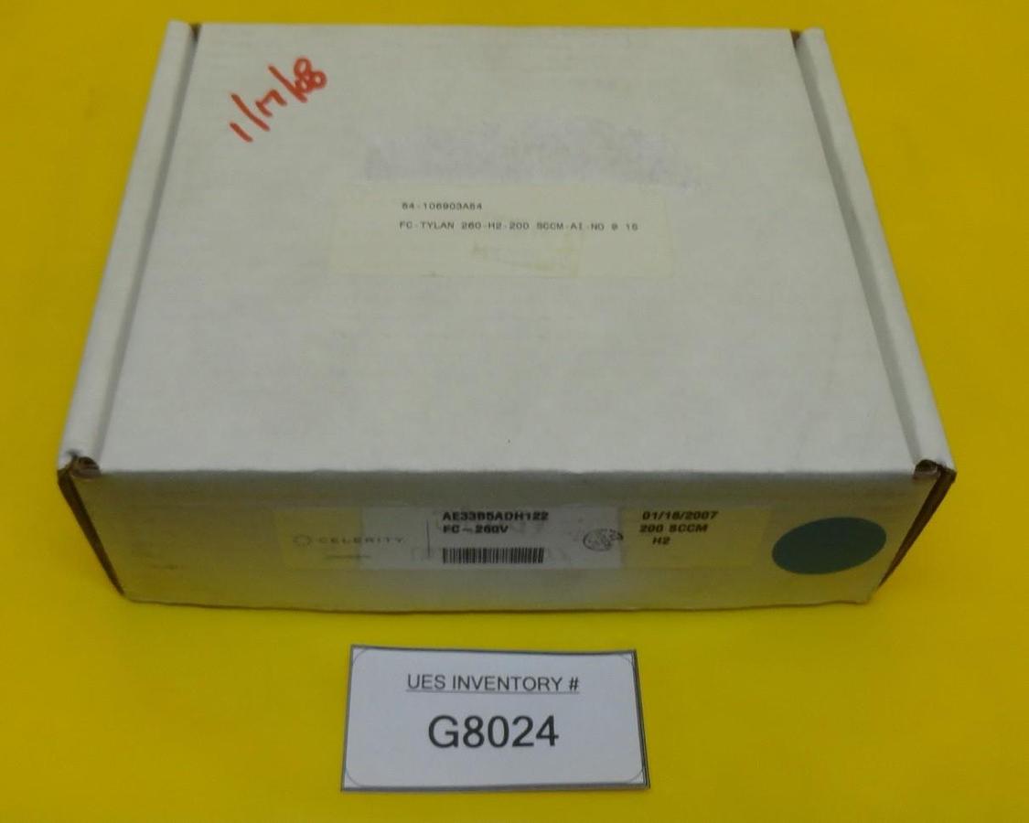 Refurbished Celerity FC-260V-4V Mass Flow Controller 54-106903A54 IN2 200SCCM H2 Refurbished
