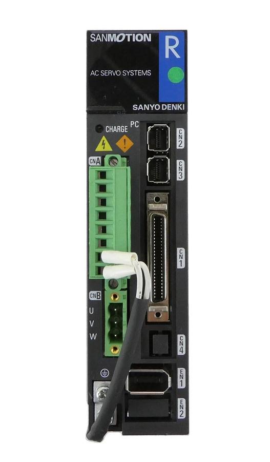 Used Sanyo Denki RS2A01A0AA0 AC Servo Amplifier SANMOTION R AMAT Working Surplus