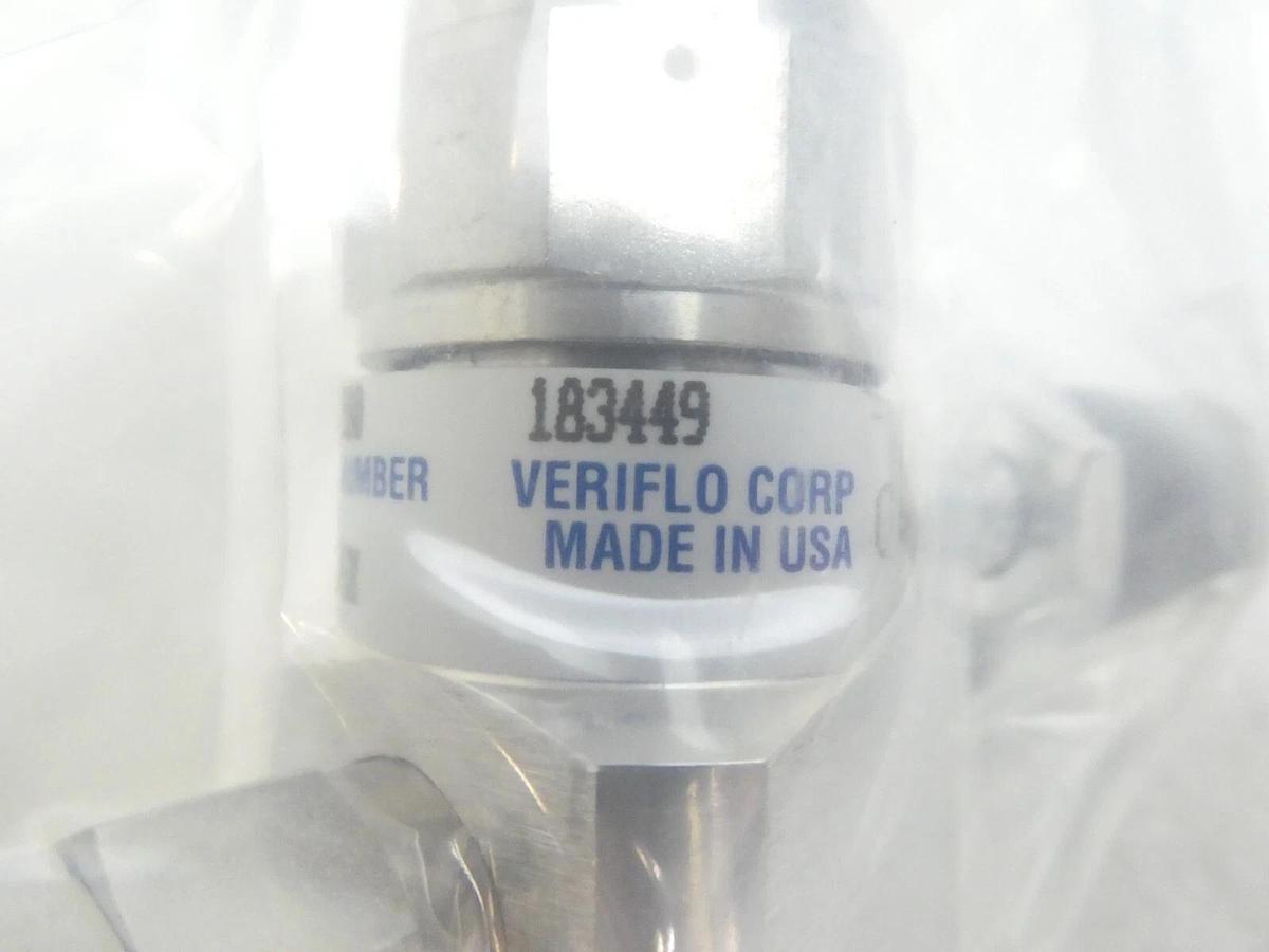 Parker Veriflo 43100580 High Purity Valve AV20QFSM Varian 115097001 New Surplus