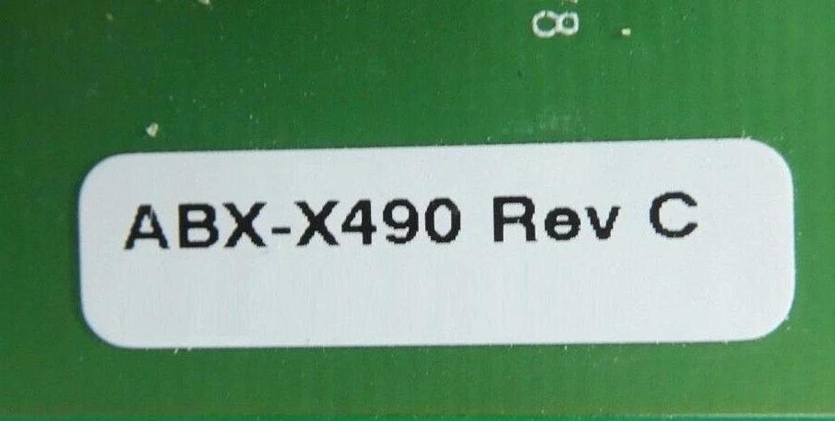 Used ASTeX ARX-X490 Driver Board PCB ABX-X490 AMAT Centura ETO Rack Untested Surplus
