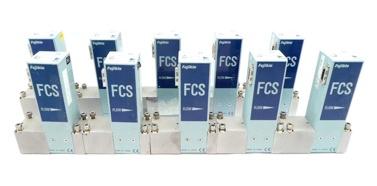 Used Fujikin FCS-4WS-798-F1L#B Mass Flow Controller MFC NF3 Reseller Lot of 10 Spare